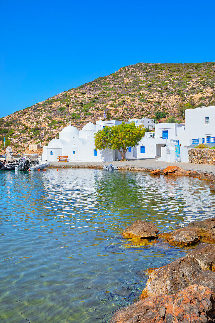 Taxiarques Monastery, Vathi, Sifnos Island, Cyclades Islands, Greece