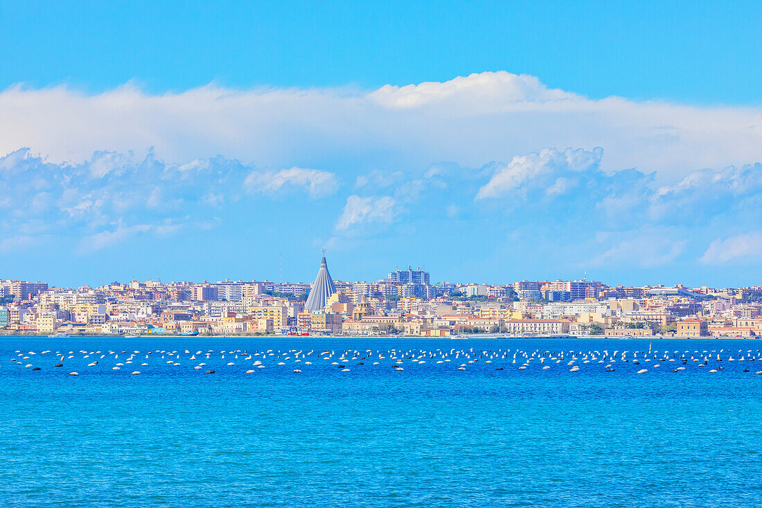  Skyline von Syrakus, Syrakus, Sizilien, Italien 