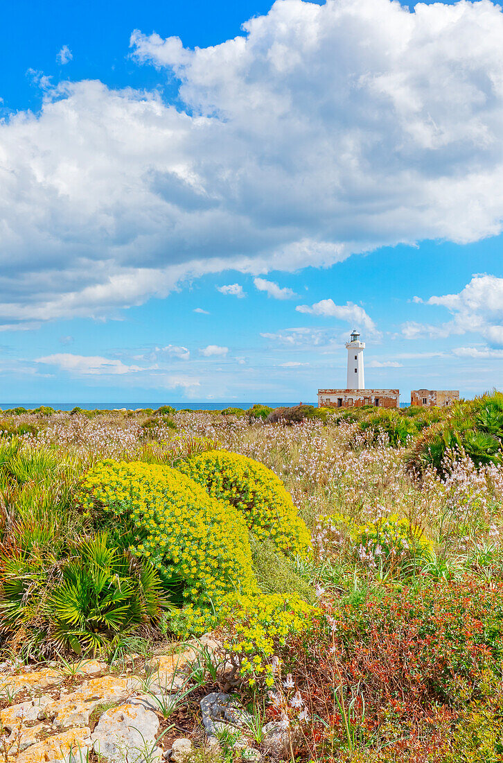 Lighthouse, Syracuse, Sicily, Italy