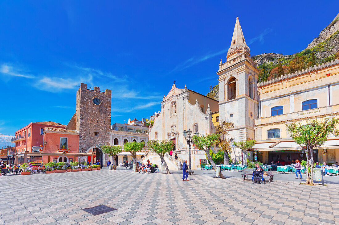  Piazza IX Aprile, Taormina, Sizilien, Italien 