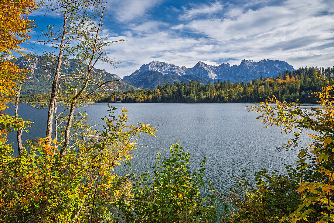  At Barmsee in autumn, Krün, Germany 