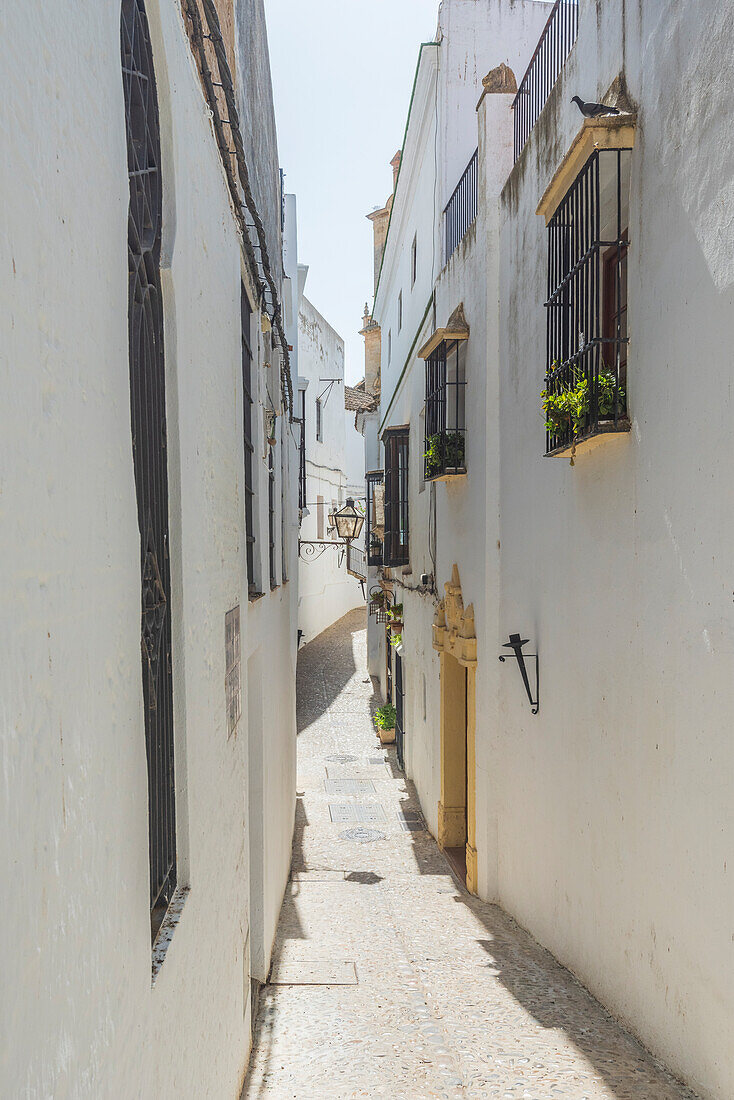  Alley in Arcos de la Frontera, Andalusia Province, Spain 