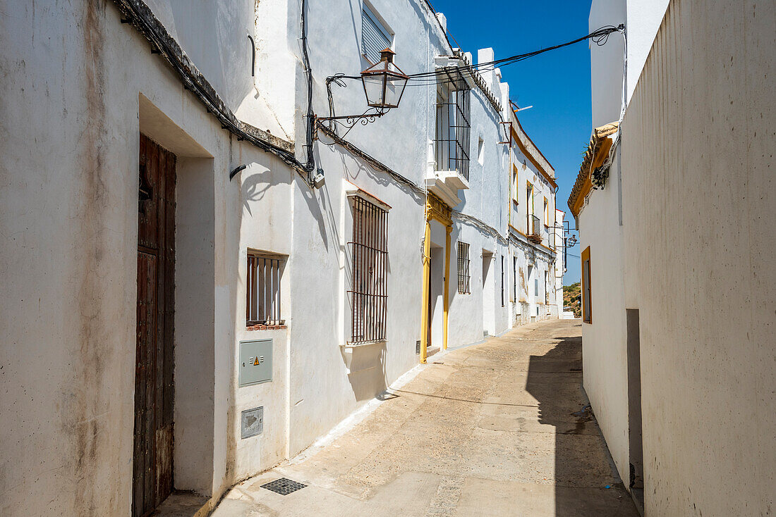  Alley in Arcos de la Frontera, Andalusia Province, Spain 