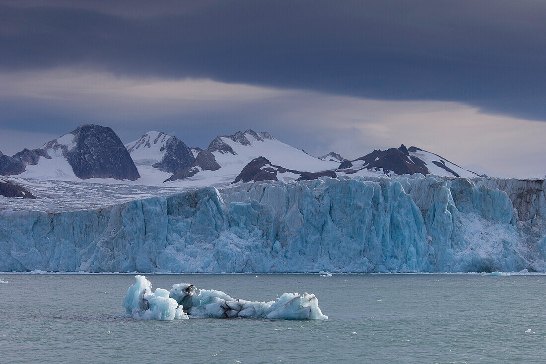 Gletscher Samarinbreen, Hornsund, Spitzbergen, Norwegen