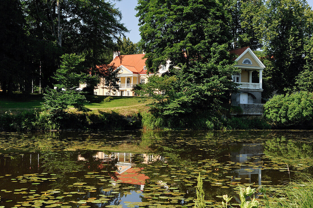 pond of Vihula Manor Country Club,Lahemaa National Park,estonia,northern europe