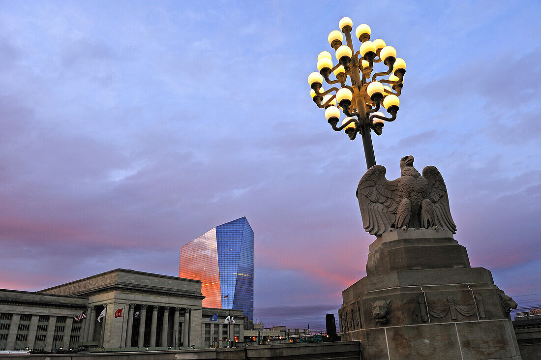 Market Street Bridge über den Schuilkill River, Philadelphia, Pennsylvania, USA