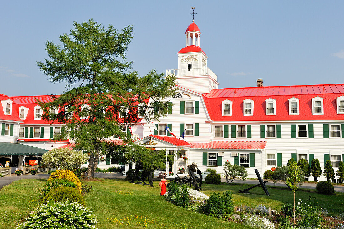 Hotel in Tadoussac, Region Côte-Nord, Provinz Quebec, Kanada, Nordamerika