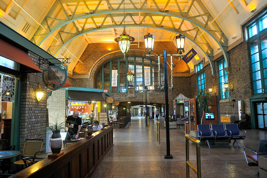 Gare du Palais (Palace Station),Quebec city,Province of Quebec,Canada,North America