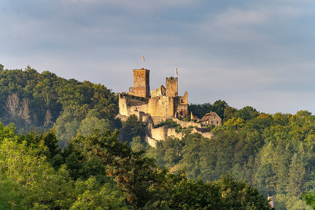  The ruins of Rötteln Castle in Lörrach, Baden-Württemberg, Germany 