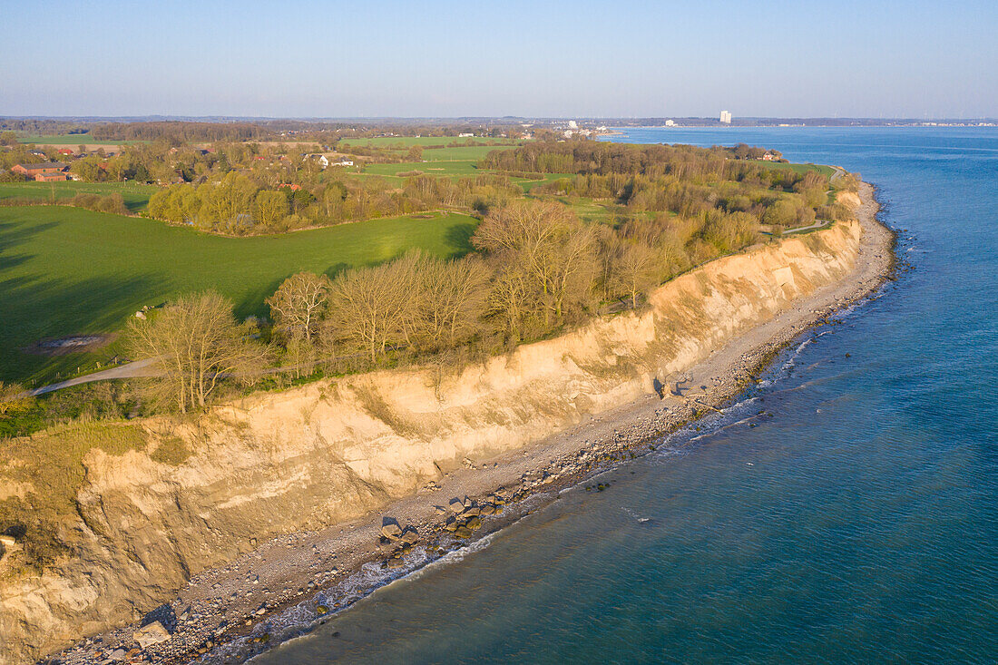  View of the Brodtener Steilfufer on the Baltic Sea, Schleswig-Holstein, Germany 