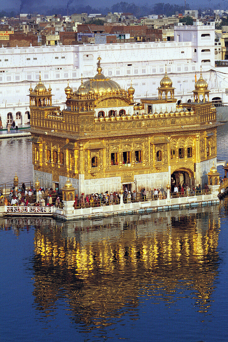  Goldener Tempel, Amritsar, Punjab, Indien, Asien 