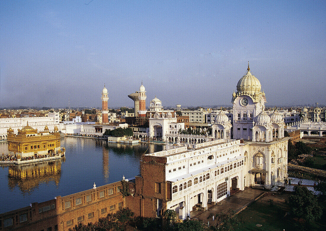  Goldener Tempel, Amritsar, Punjab, Indien, Asien 