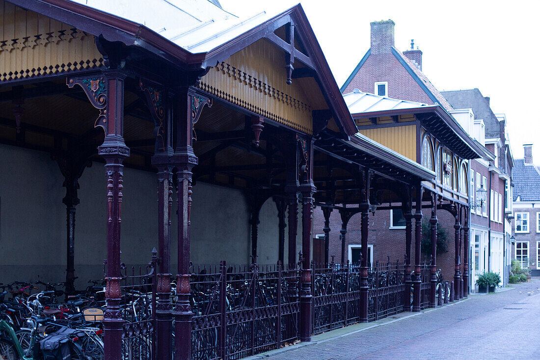  Niederlande, Fahrrad, Parken, Historisches Bauwerk, Fahrradkultur 