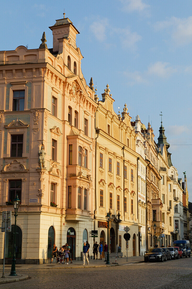 Facades, REpublic Square, Pilsen, Czech Republic