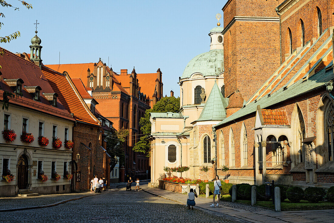 Cathedral Island, Cathedral of Saint John the Baptist, Cathedral Island, Wroclaw, Breslau, Lower Silesia, Poland