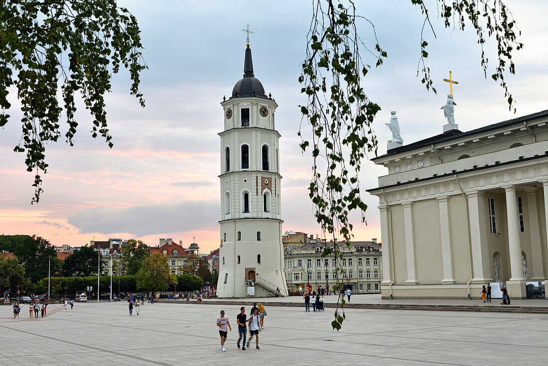 Domplatz, Vilnius, Litauen, Europa