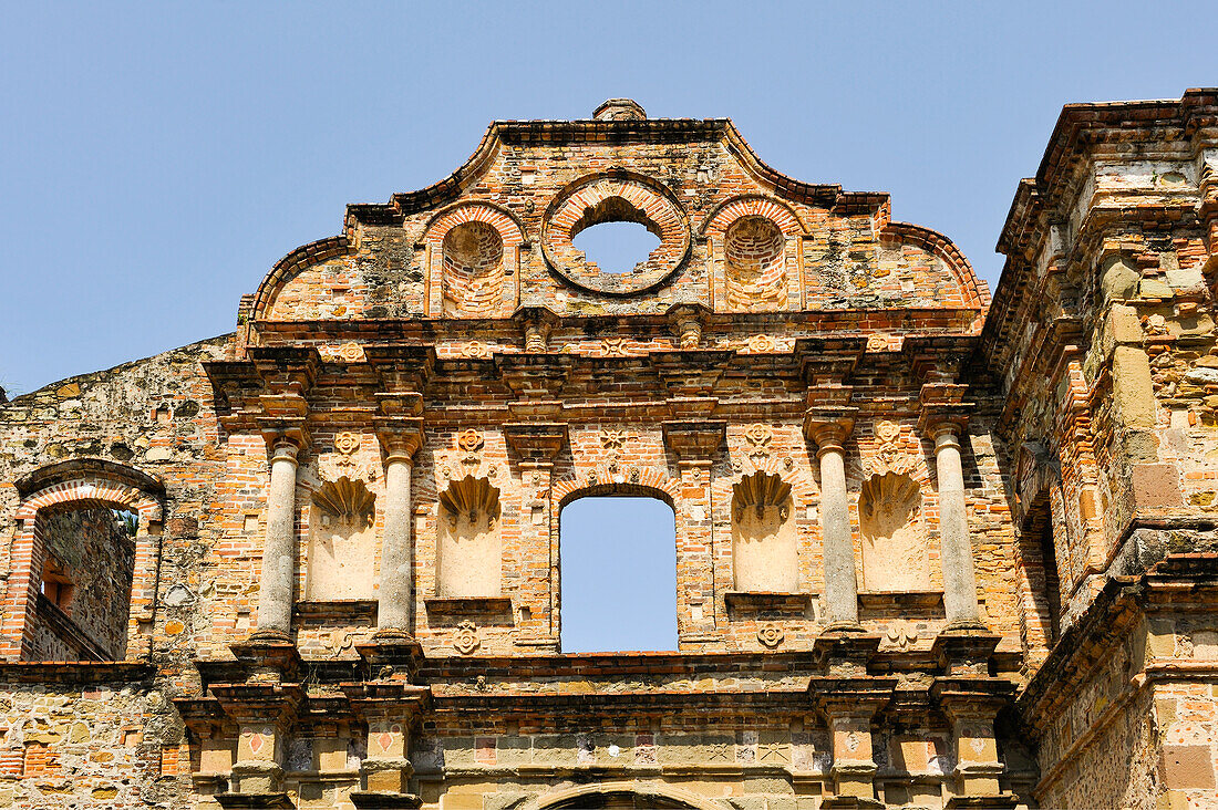 Überreste der Kirche Jesu, Casco Antiguo, das historische Viertel von Panama-Stadt, Republik Panama, Mittelamerika