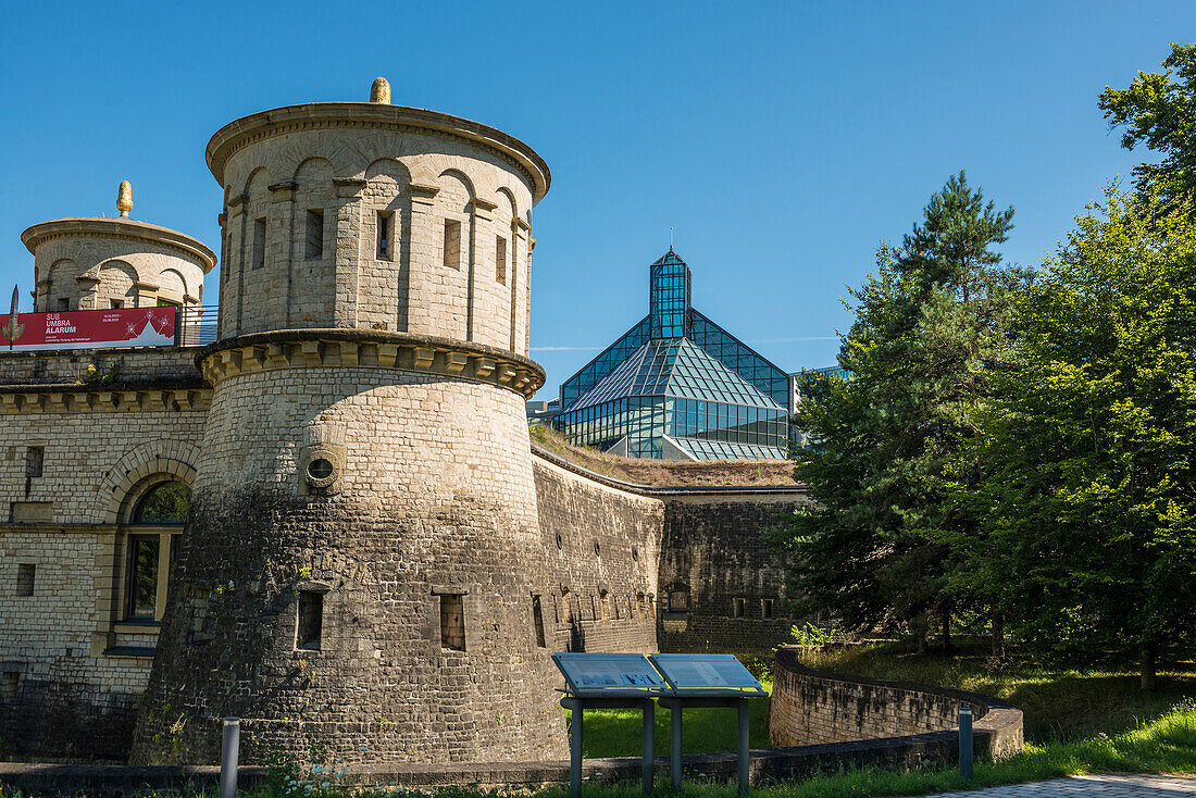  Museum of Modern Art, Musée d&#39;Art Moderne Grand-Duc Jean, Mudam, Luxembourg, Luxembourg City, Luxembourg 