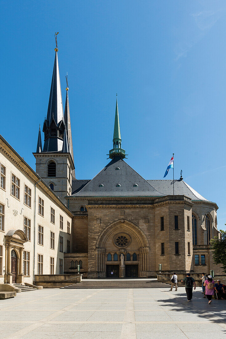  Notre-Dame de Luxembourg Cathedral, Luxembourg City, Luxembourg, Luxembourg 