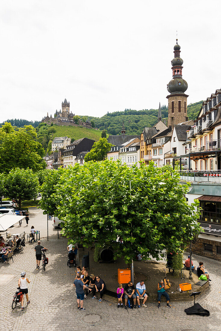  Reichsburg, Cochem, Mosel, Rhineland-Palatinate, Germany 