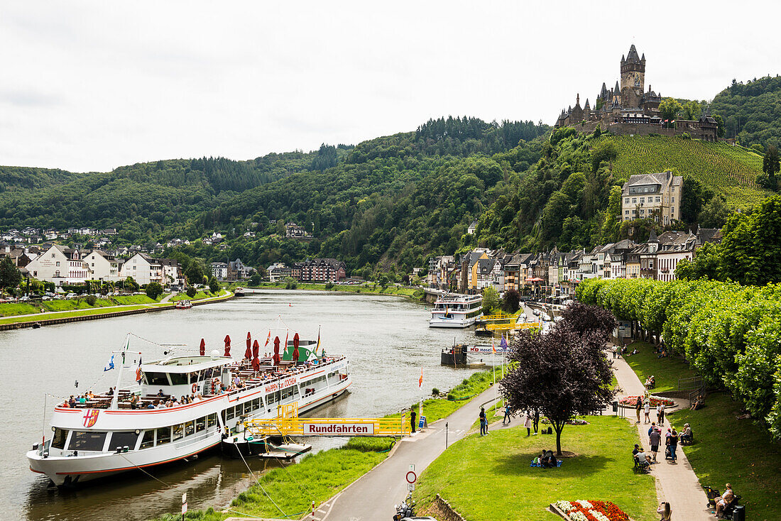  Reichsburg, Cochem, Mosel, Rhineland-Palatinate, Germany 