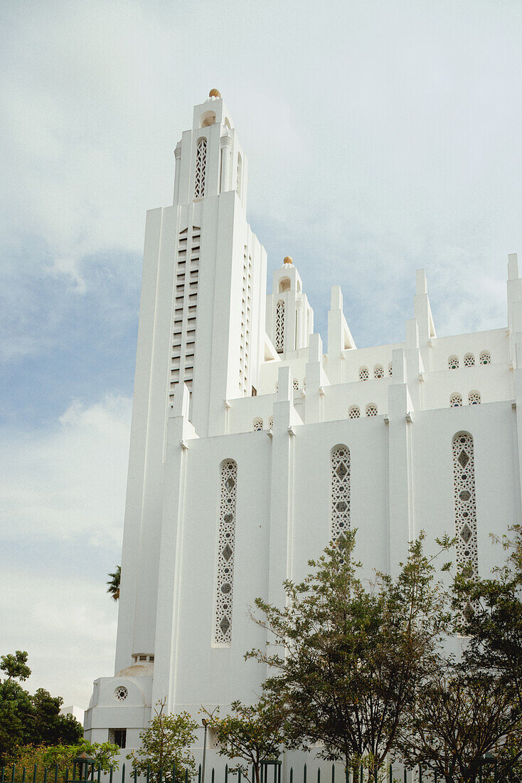  Outside the Cathedral of the Secret Heart, taken in Morocco, Casablanca. 