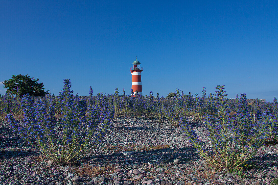  Naersholmen Lighthouse, Naers, Gotland Island, Sweden 