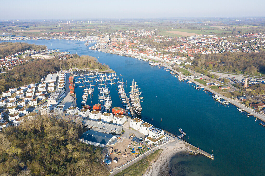 Blick auf den Passat, Travemünde, Hansestadt Lübeck, Schleswig-Holstein, Deutschland