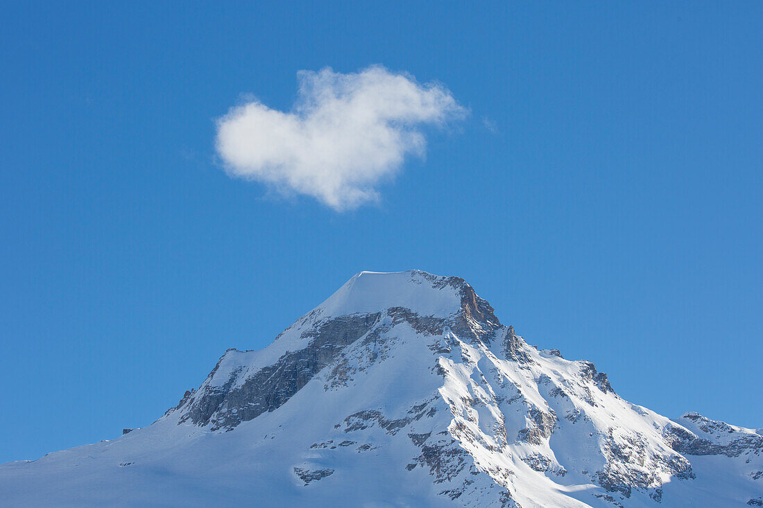 Berg Ciarforon, Nationalpark Gran Paradiso, Aostatal, Italien