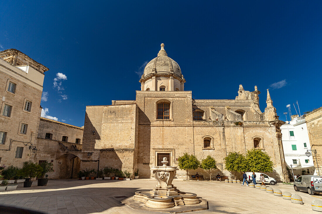 Der Barocke Palast Palazzo Palmieri in Monopoli, Apulien, Italien, Europa