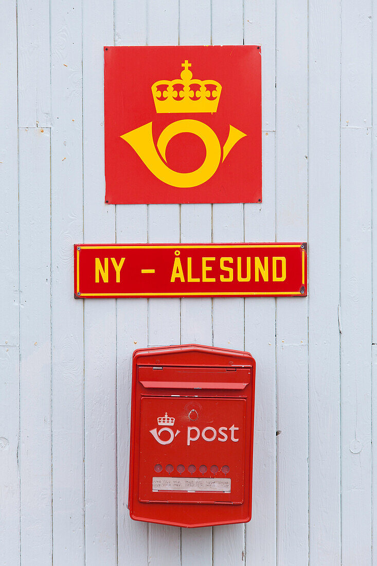 Das nördlichste Postamt der Welt, Ny Alesund, Spitzbergen, Norwegen