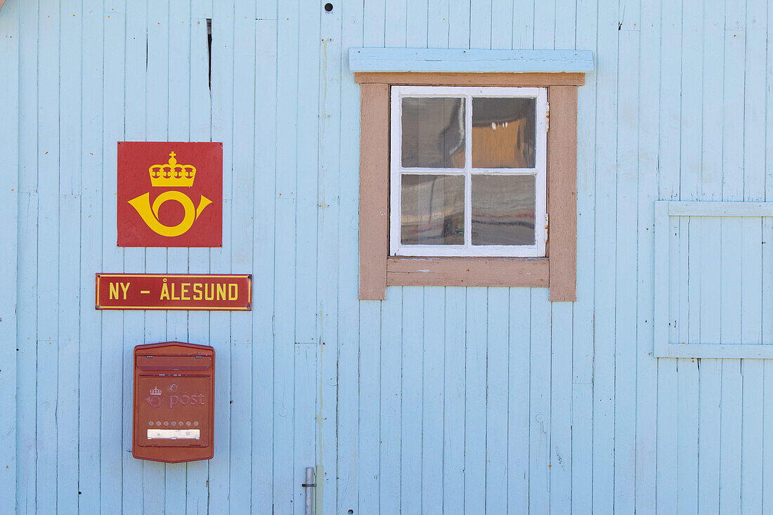 Das nördlichste Postamt der Welt, Ny Alesund, Spitzbergen, Norwegen