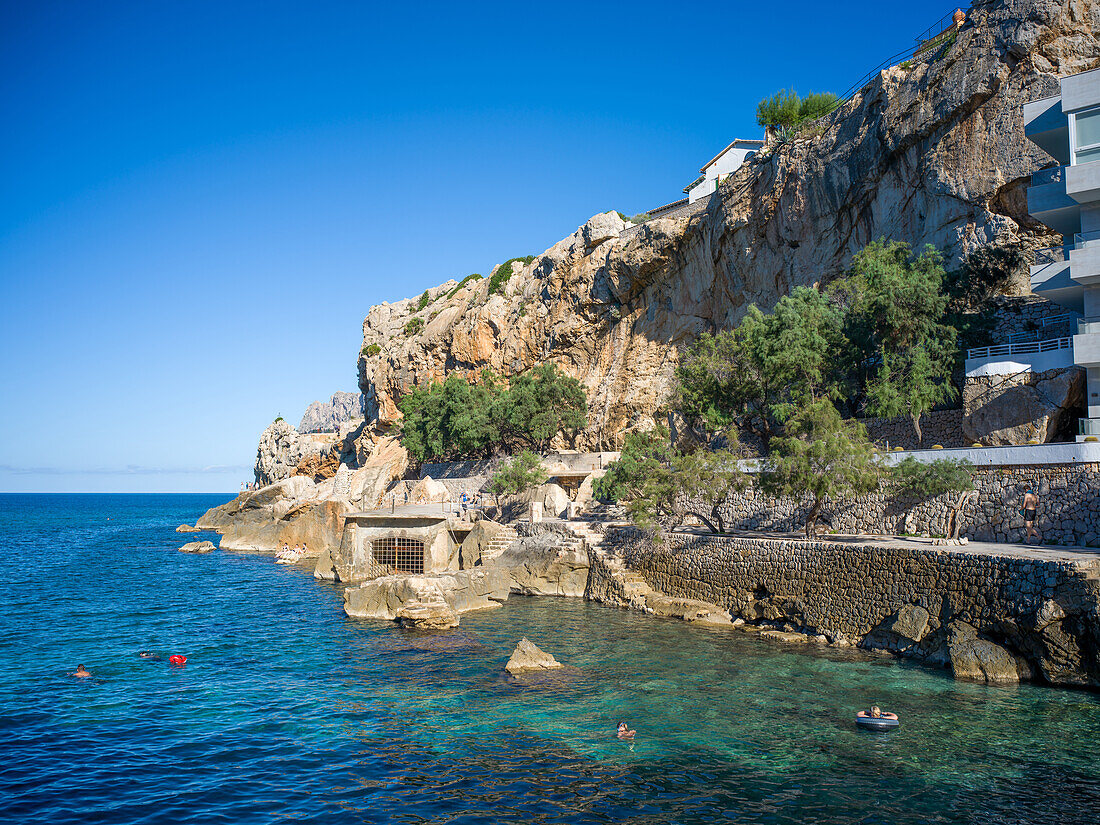 Bucht Cala Clara bei Cala Sant Vicenç, Mallorca, Balearen, Mittelmeer, Spanien