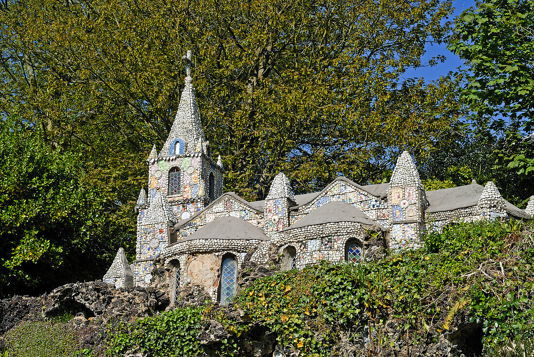 the Little Chapel,Island of Guernsey,Bailiwick of Guernsey,British Crown dependency,English Channel,Atlantic Ocean,Europe