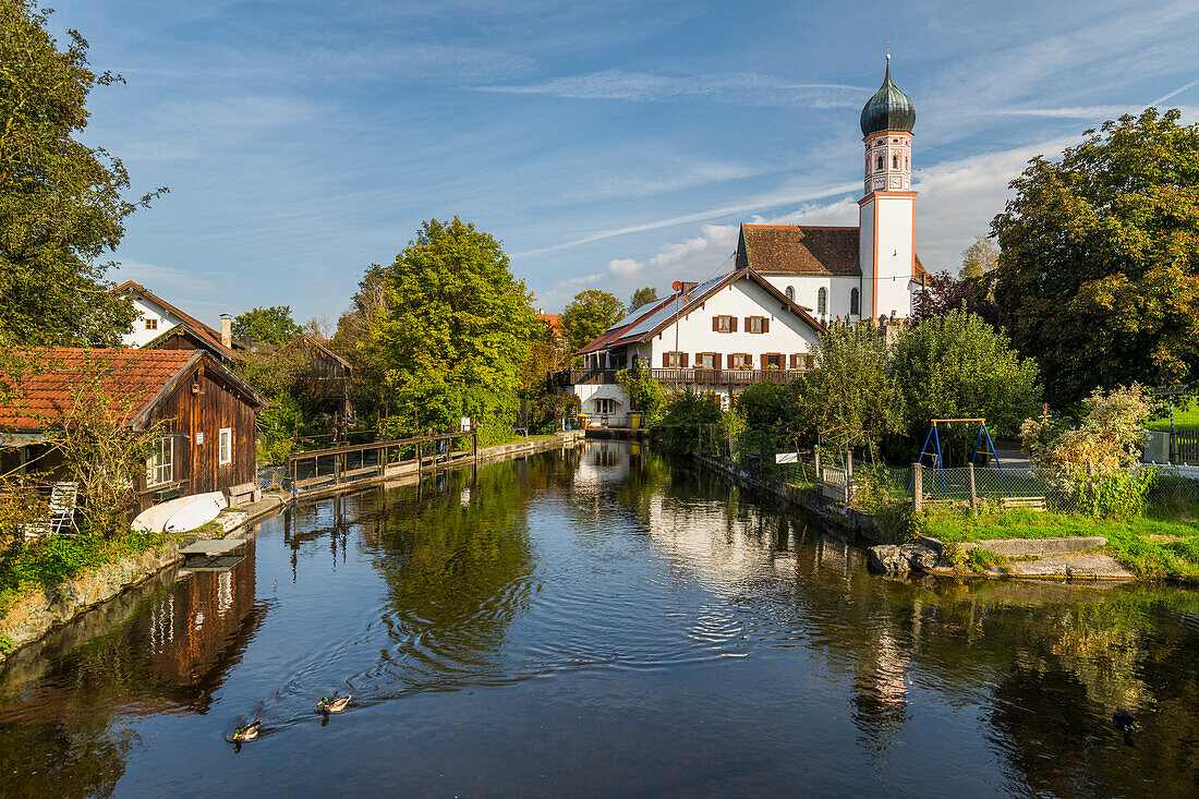  Church of St. Agatha, Uffing am Staffelsee, Allgäu, Bavaria, Germany 