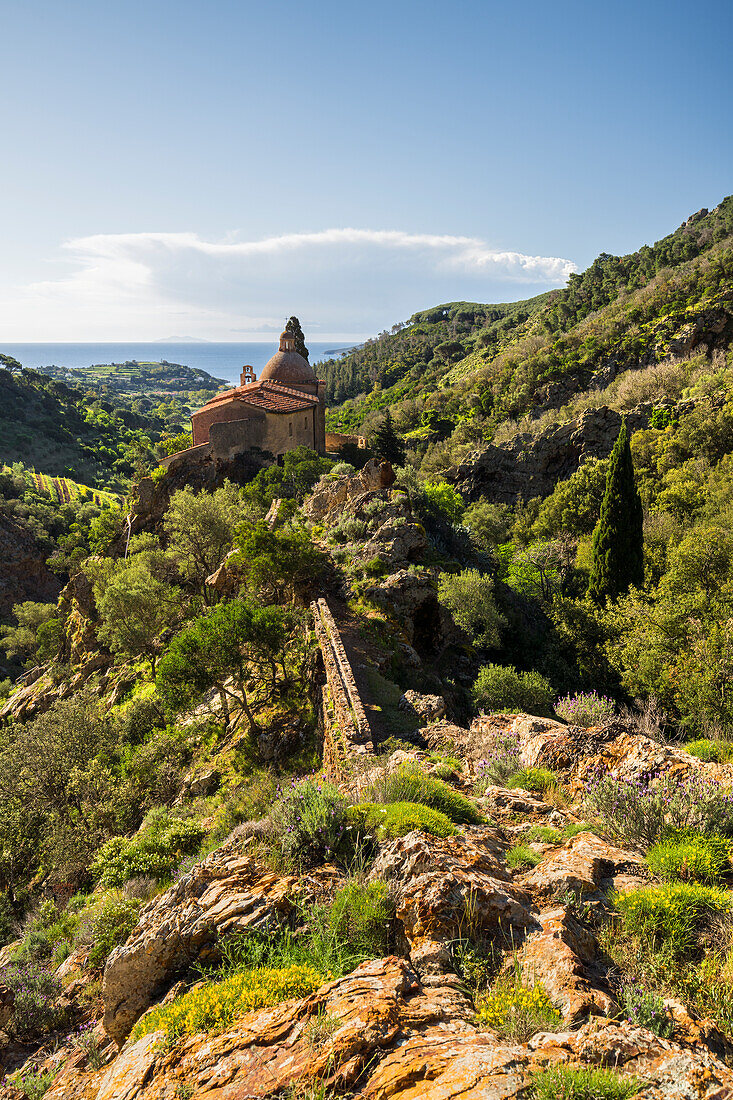  Chapel Madonna di Monserrato, Elba Island, Tuscany, Italy 