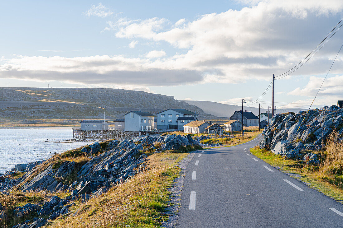  Norway, Finnmark, Varangerhalvøya, Hamningberg 