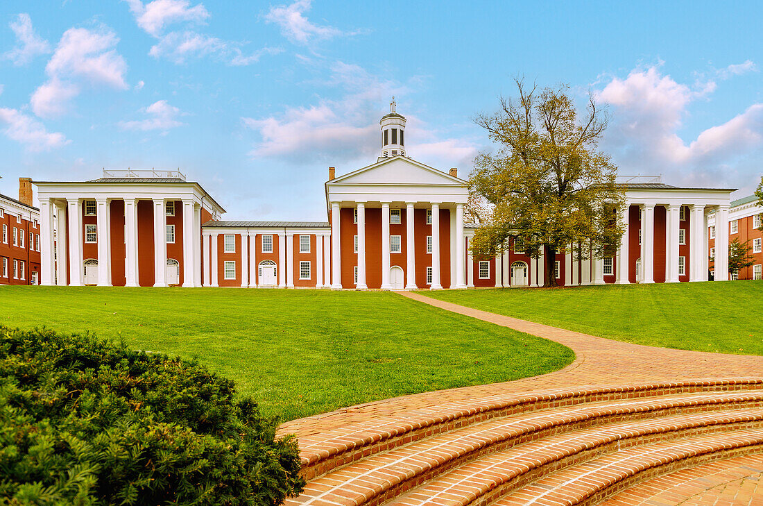 Washington and Lee University in Lexington, Rockbridge County, Virginia, USA