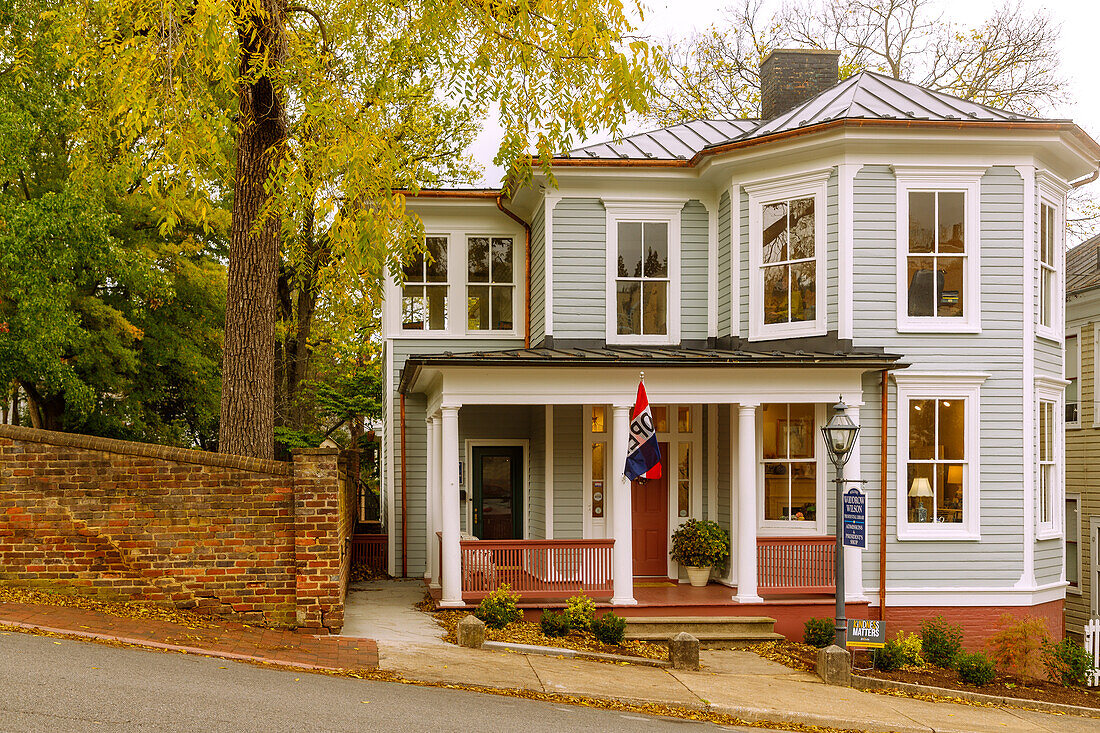  Woodrow Wilson Presidential Library in the Historic District in Staunton, Virginia, USA 