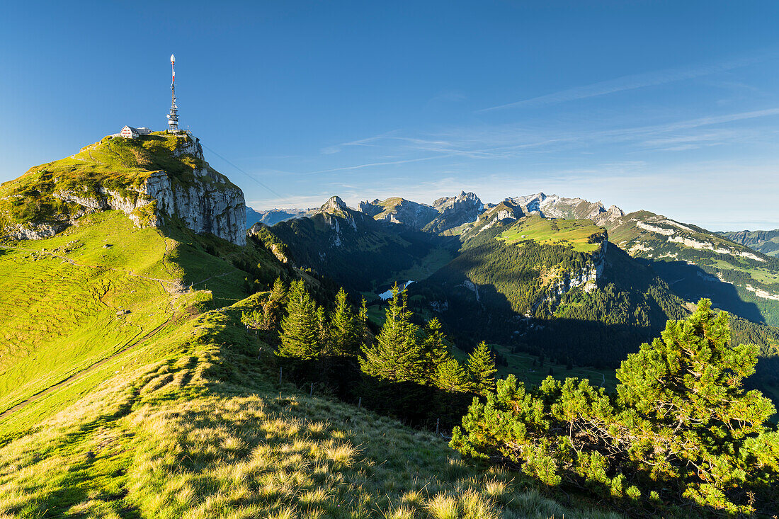 Hoher Kasten, Säntis, Alpstein, Appenzell, Schweiz