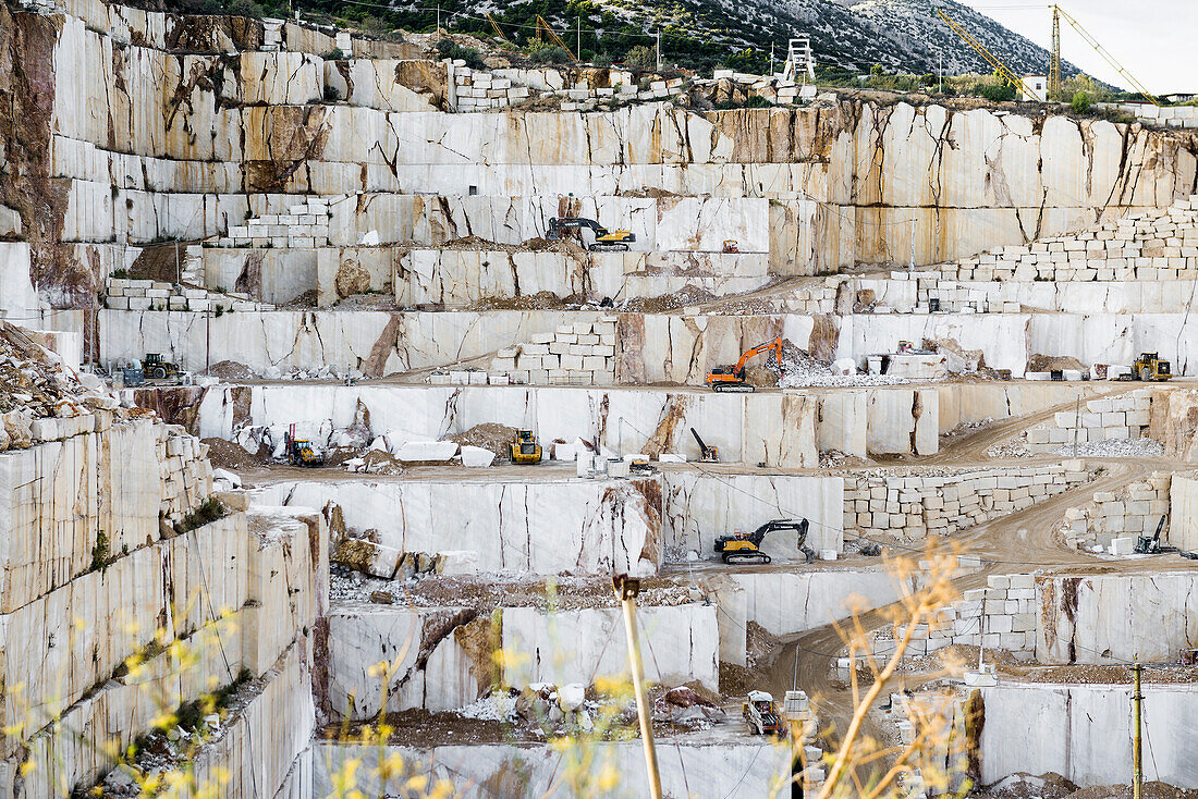  Marble quarry, Orosei, Sardinia, Italy\n 