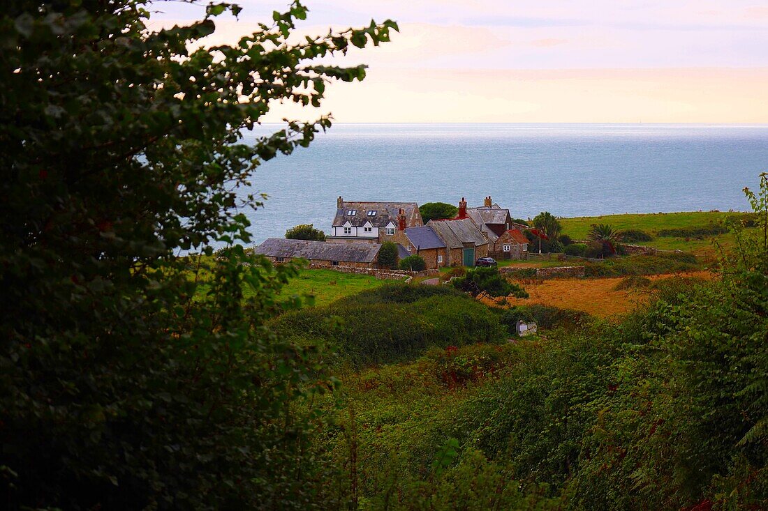  On the English coast, England, Great Britain 