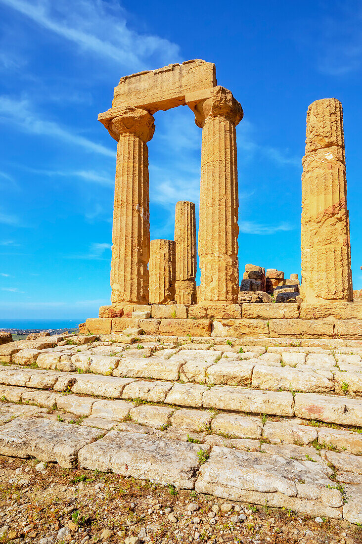 Temple of Juno, Valley of Temples, Agrigento, Sicily, Italy