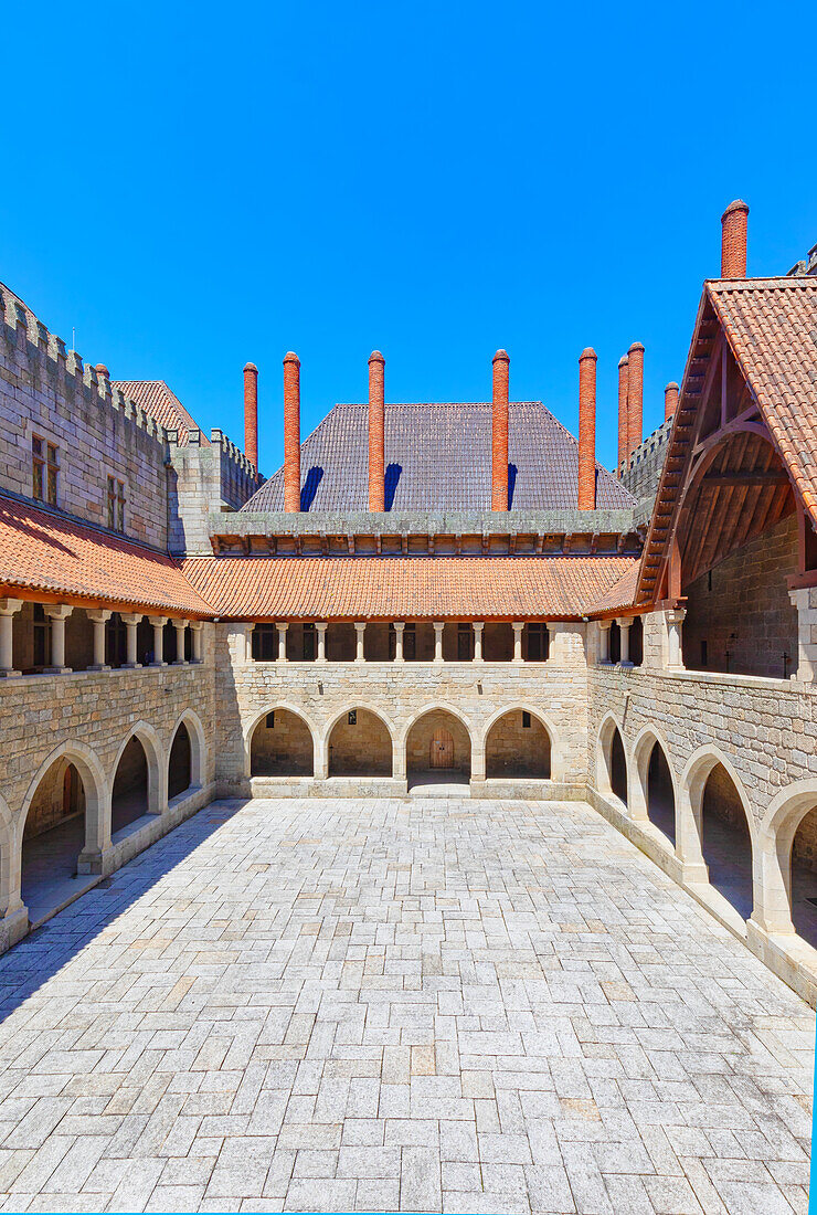 Palace of the Dukes of Braganza, Guimaraes, Minho Region, Portugal