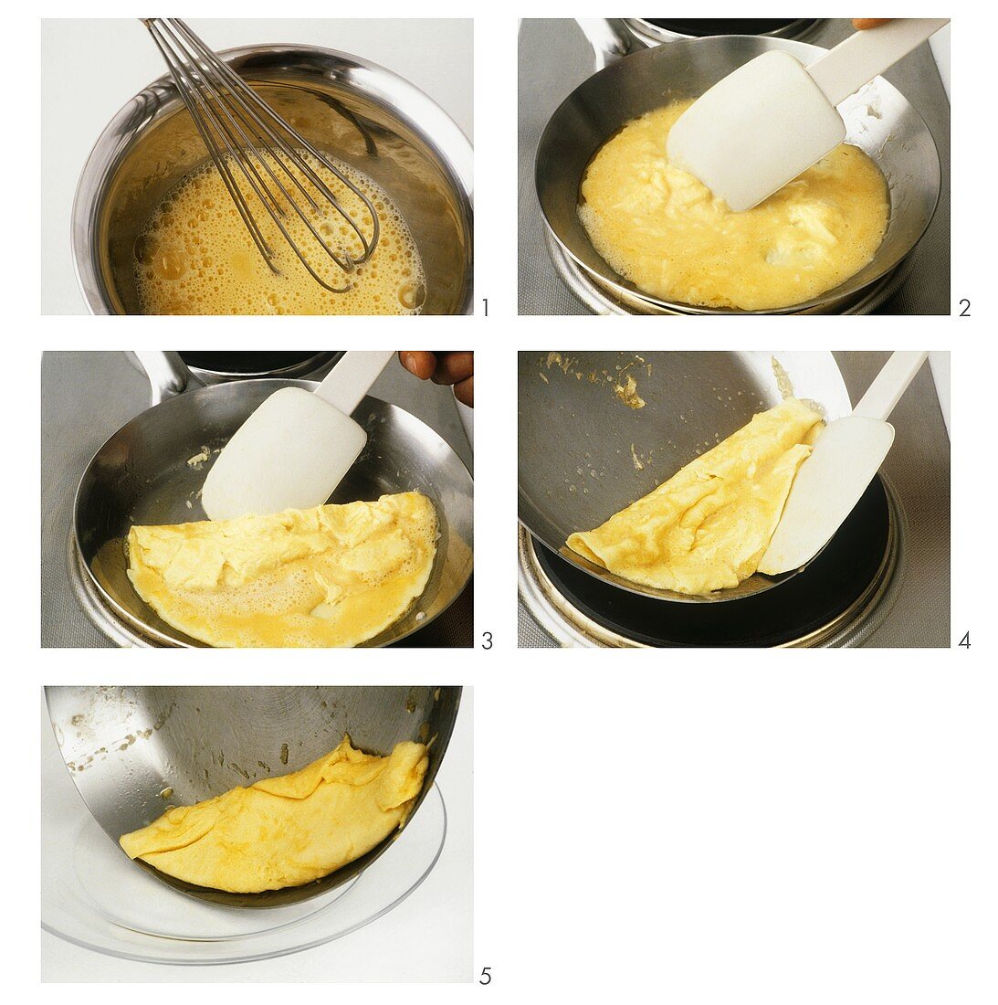 Making an omelette