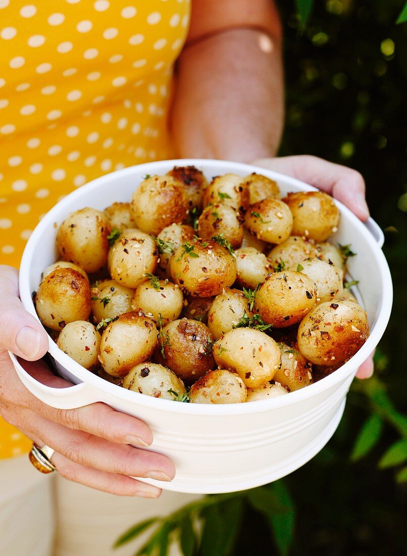 Ofenkartoffeln mit Kräutern