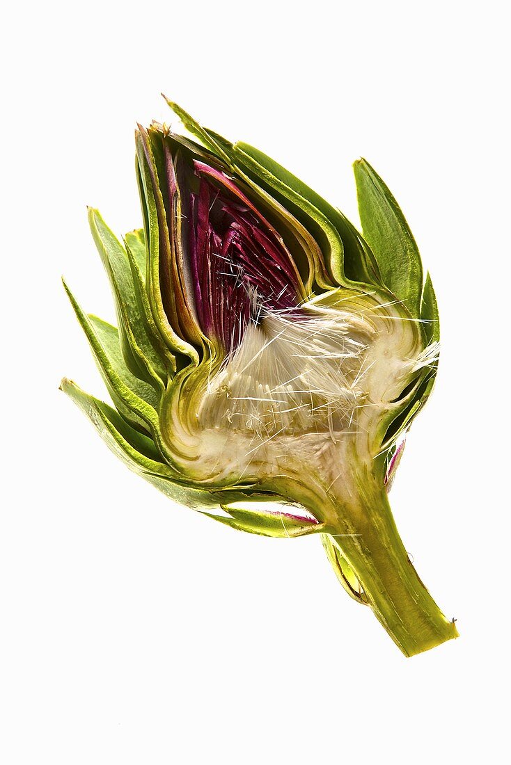 Half an artichoke