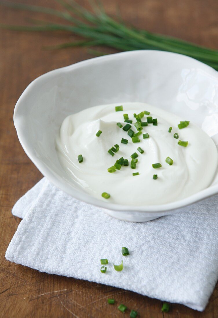 Quark with chives