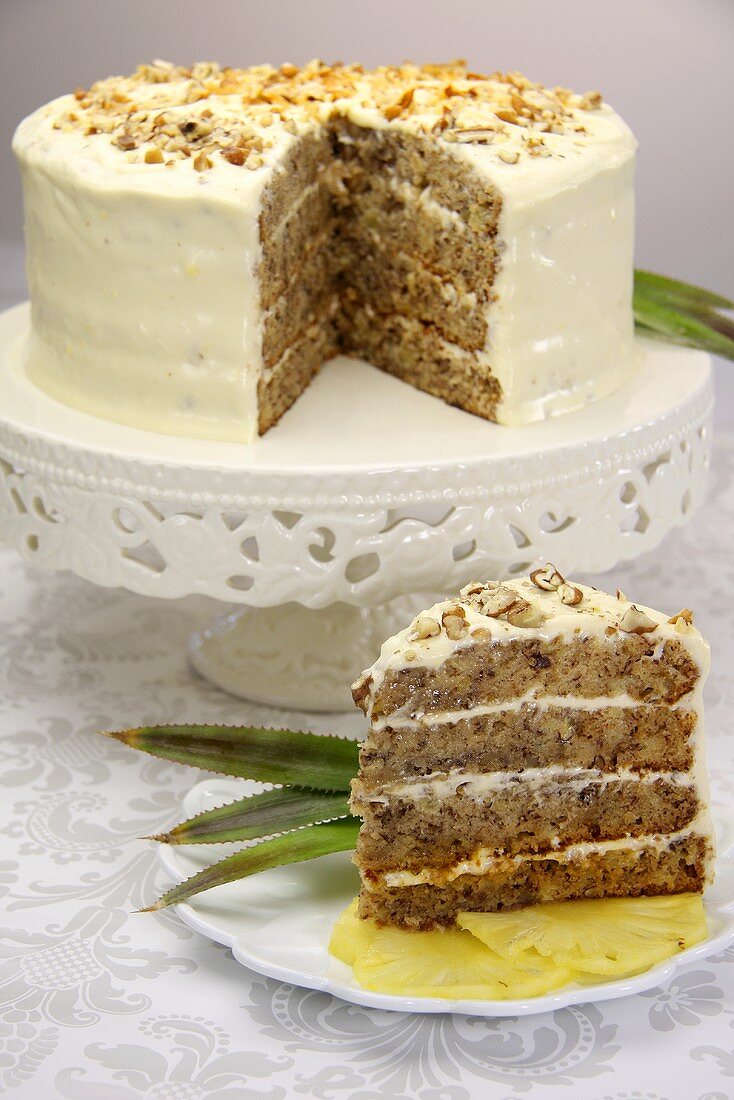 Humming Bird Cake (USA), angeschnitten