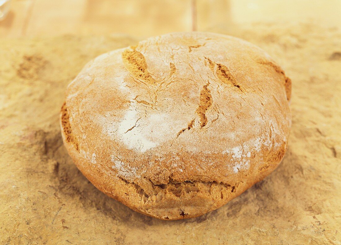 Rustikales Brot aus Mallorca